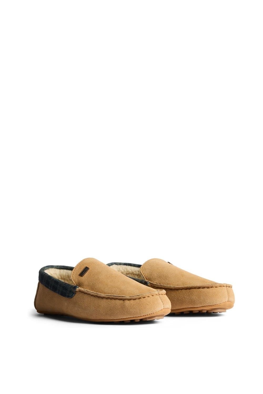 Hunter Hunter Men's Moccassin Slipper in Natural