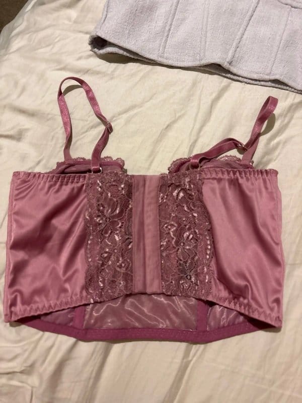 Bershka Multi-Colored Satin & Lace Corset Bundle