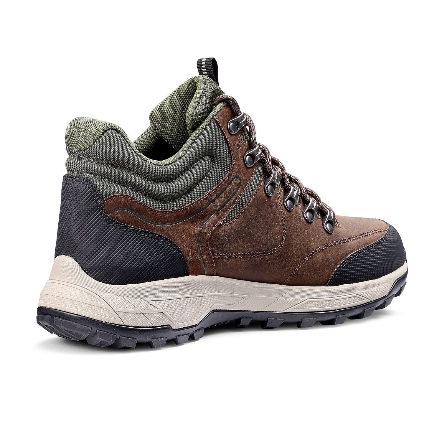 Hotter Hotter Men's 'Mountain II' Waterproof Walking Boots in Chocolate - 4