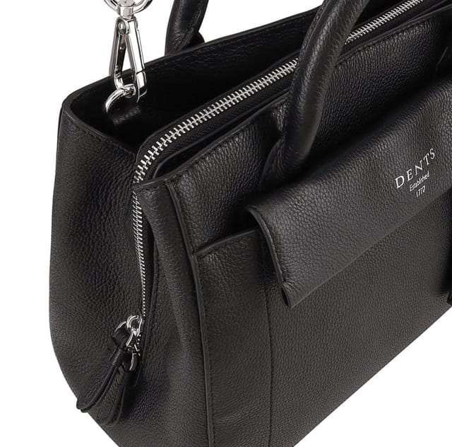 Dents Dents Women's Talvona Leather Shoulder Bag in Black - 2