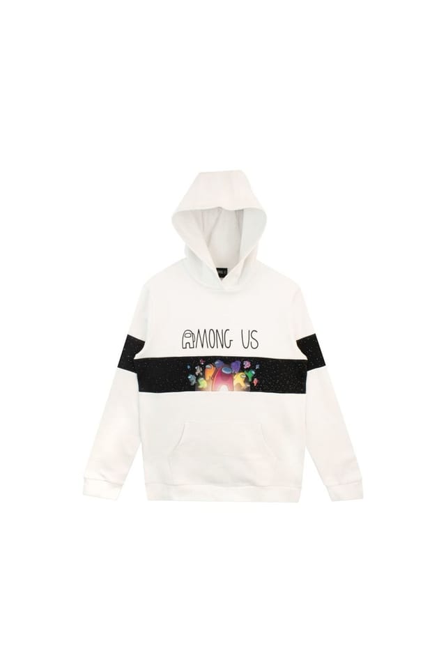 Among Us Among Us Men's Gaming Hoodie in White - 2