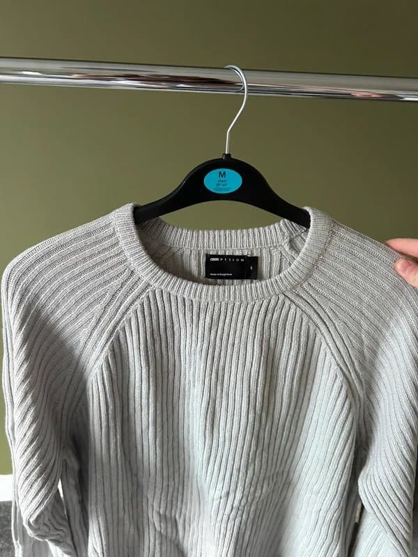 ASOS ASOS Men’s Grey Knit Sweater