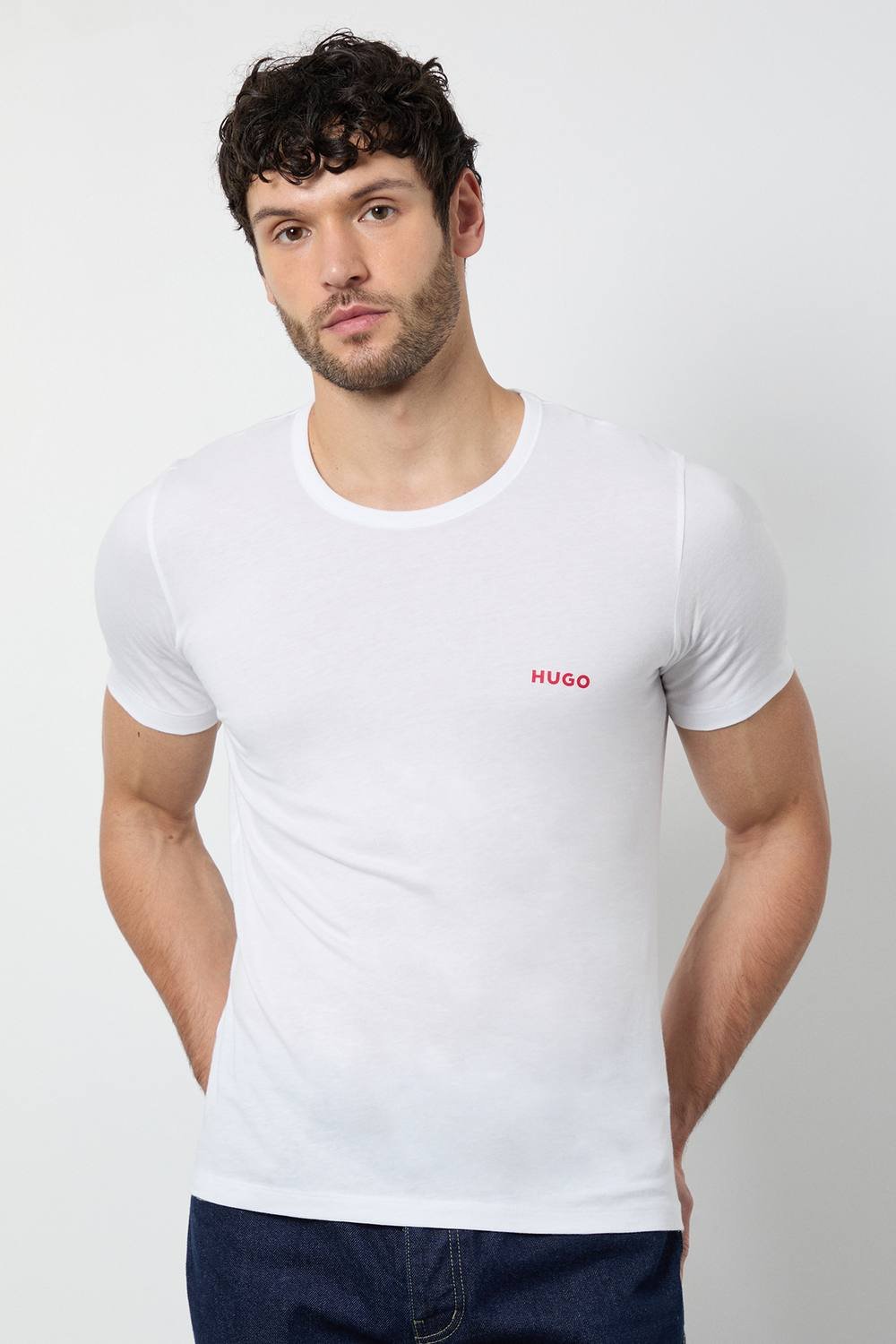 HUGO Hugo Men's T-Shirt Rn Triplet P Open Miscellaneous - 2
