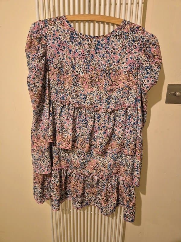 Never Fully Dressed Never Fully Dressed Pink Floral Dress