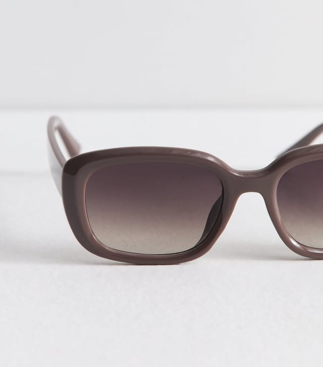 New Look Mink Rectangle Frame Sunglasses New Look - 3