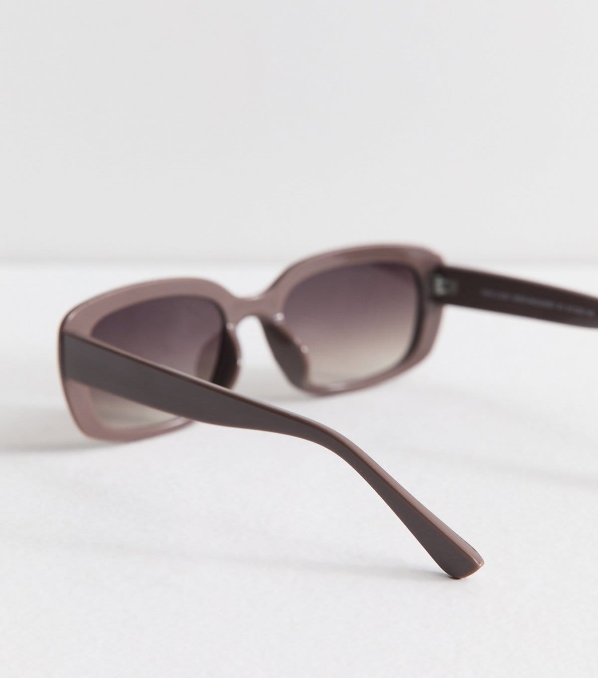 New Look Mink Rectangle Frame Sunglasses New Look - 4