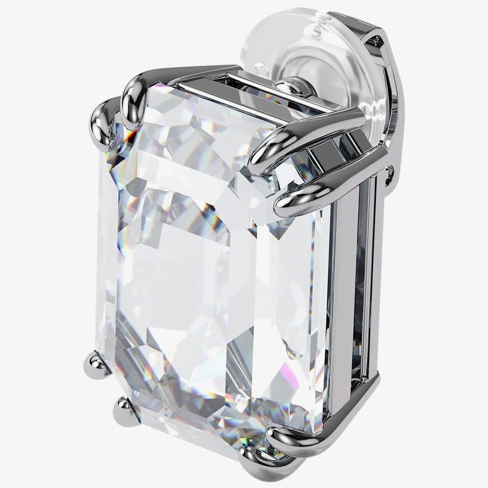 Swarovski Swarovski Women's Mesmera Crystal Clip-On Stud Earring 5600860 in Silver