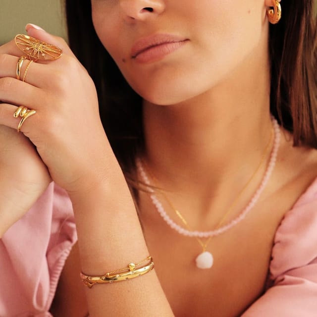 Gold Trip Gold Trip Women's Starry Night Bangle in Gold - 2