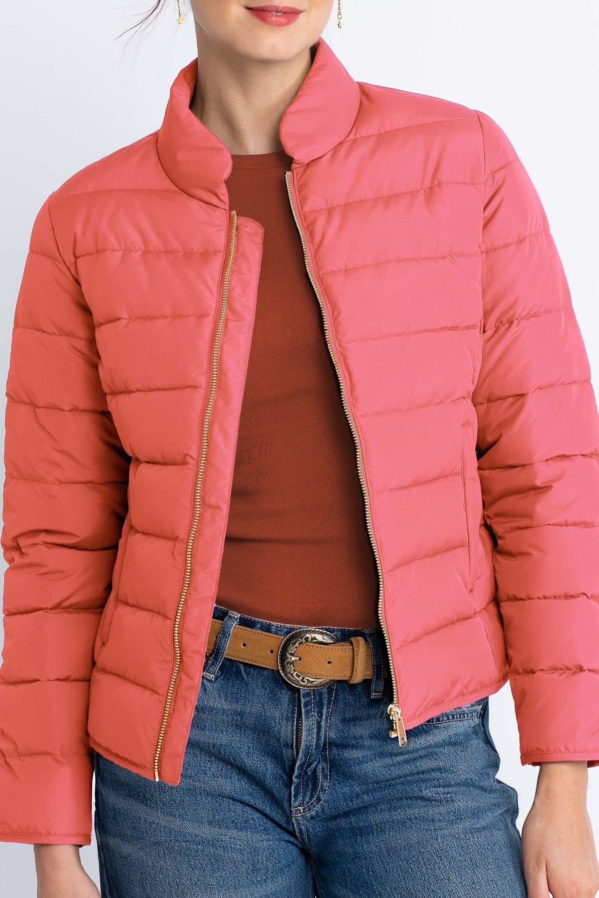 Kettlewell Kettlewell Women's Kaitlyn Quilted Jacket in Bright Pink
