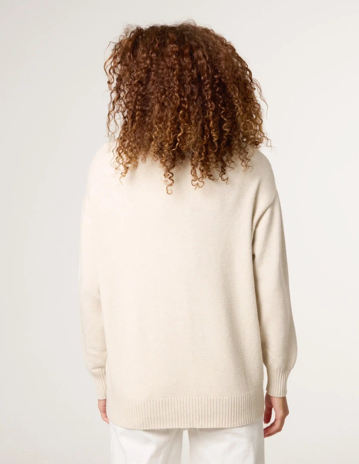 Blue Vanilla Argyle Stitch Detail Jumper - 4