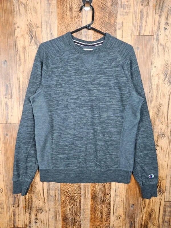 Champion Champion Crewneck Sweatshirt - Grey Marl - Small - Classic Sportswear