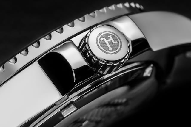 Henry Jay Henry Jay Men's Quartz Stainless Steel Specialty Aquamaster Professional Dive Watch in Silver - 3