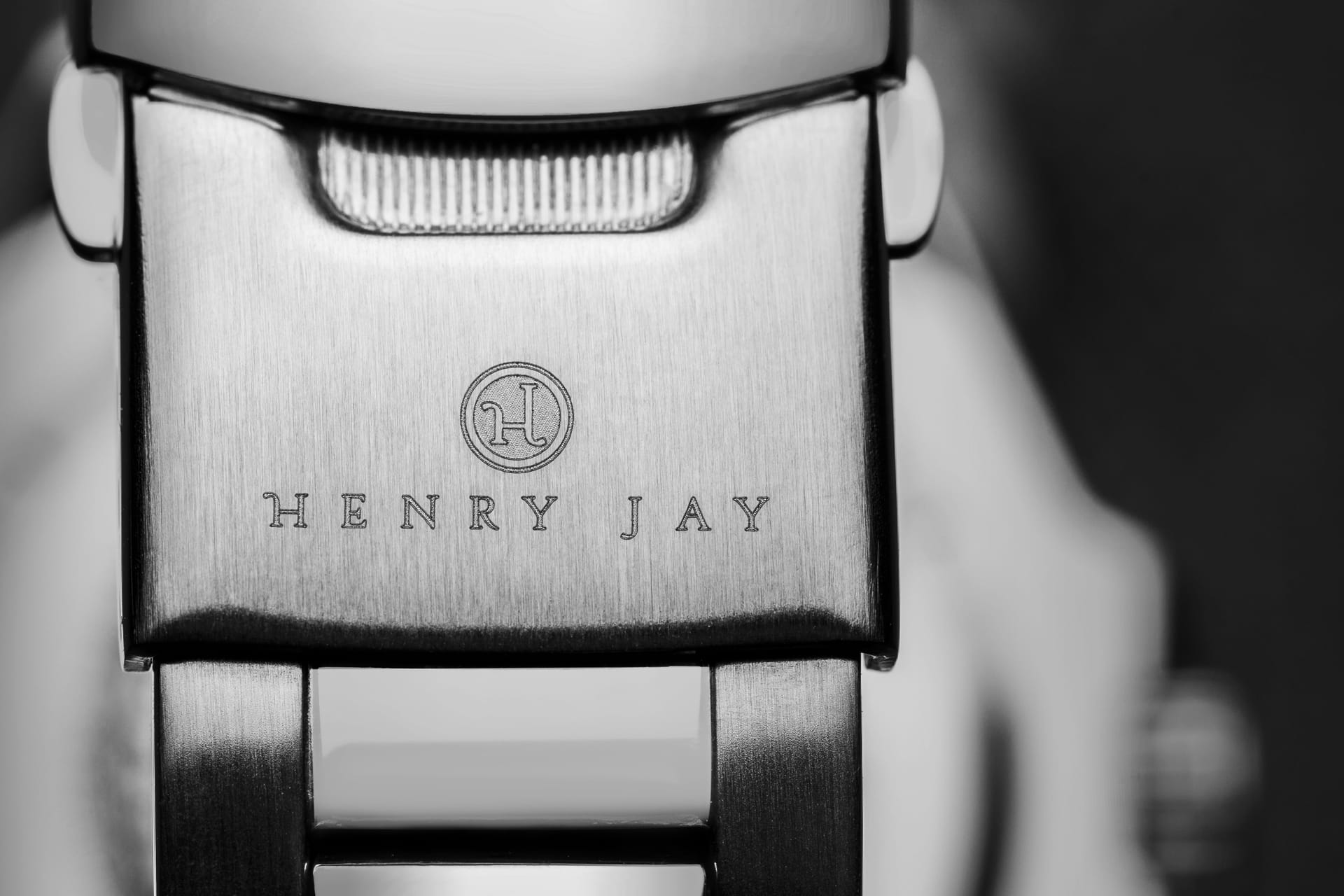 Henry Jay Henry Jay Men's Quartz Stainless Steel Specialty Aquamaster Professional Dive Watch in Silver - 4