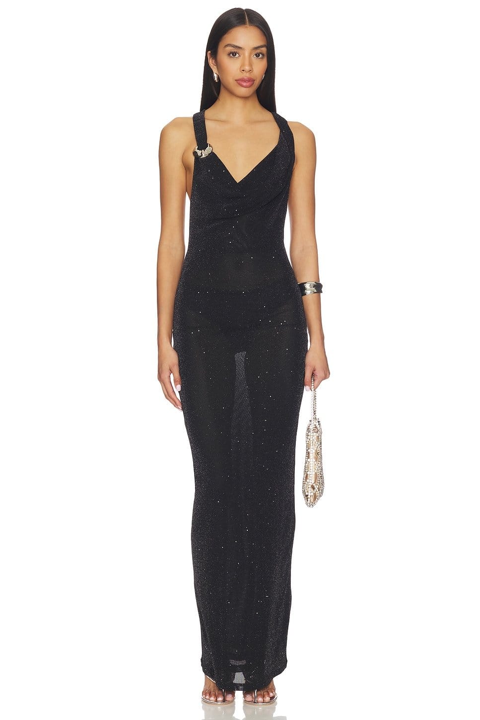 revolve Kincade Halter Maxi Dress - 1