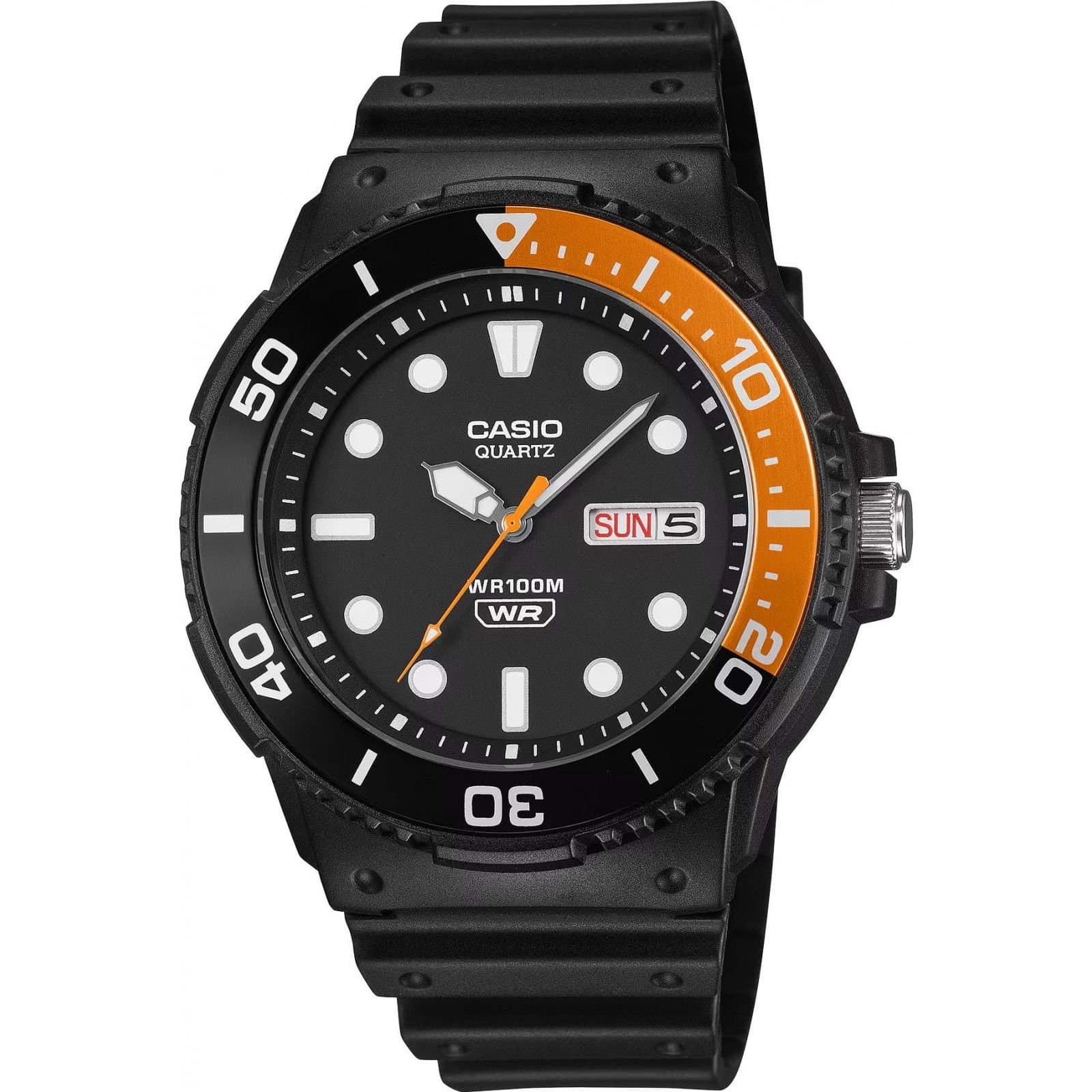Casio Casio Men's MRW-230H-1E4VEF Collection 48mm Quartz Watch in Black