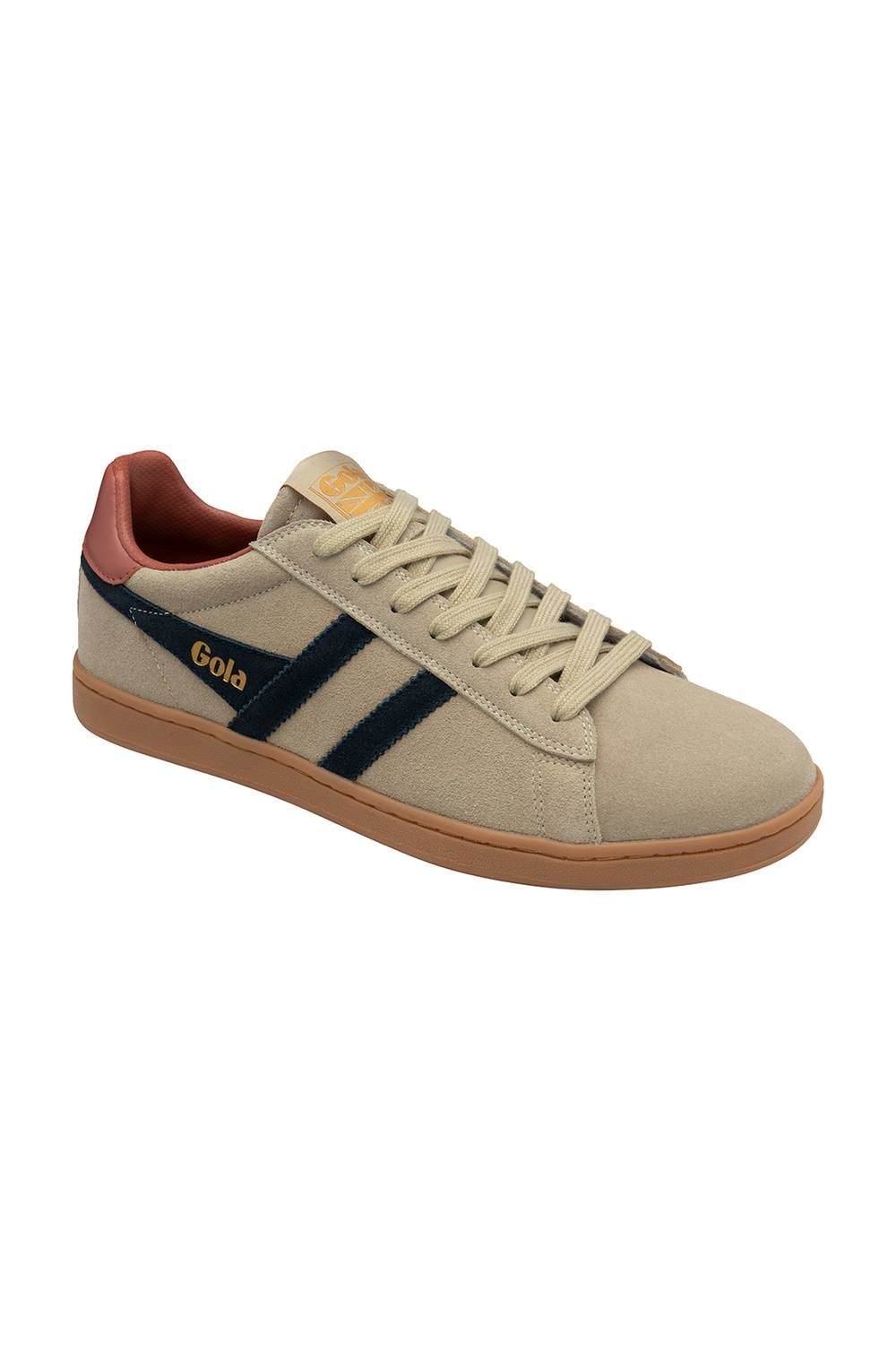 Gola Classics Gola Classics Men's 'Equipe Suede II' Suede Lace-Up Trainers in Grey - 3