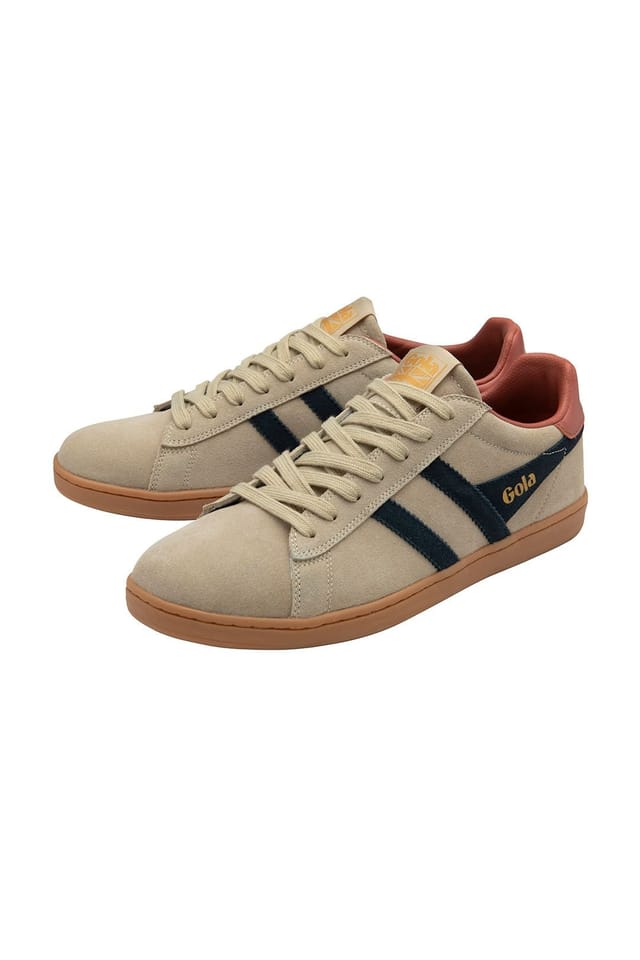 Gola Classics Gola Classics Men's 'Equipe Suede II' Suede Lace-Up Trainers in Grey - 3