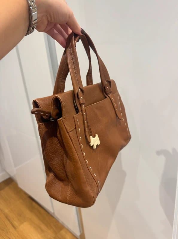 Radley Radley London Tan Leather Handbag with Dust Bag