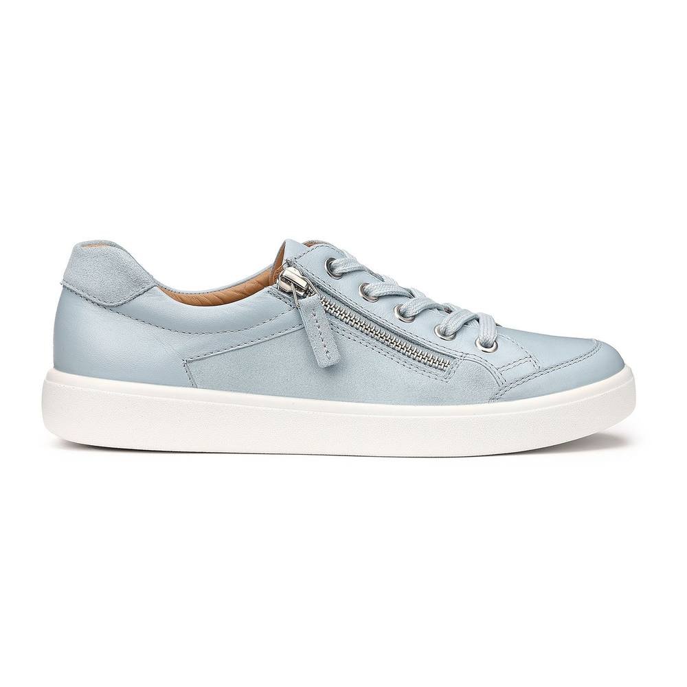 Hotter Hotter Women's Wide Fit 'Chase II' Trainers in Pale Blue - 2