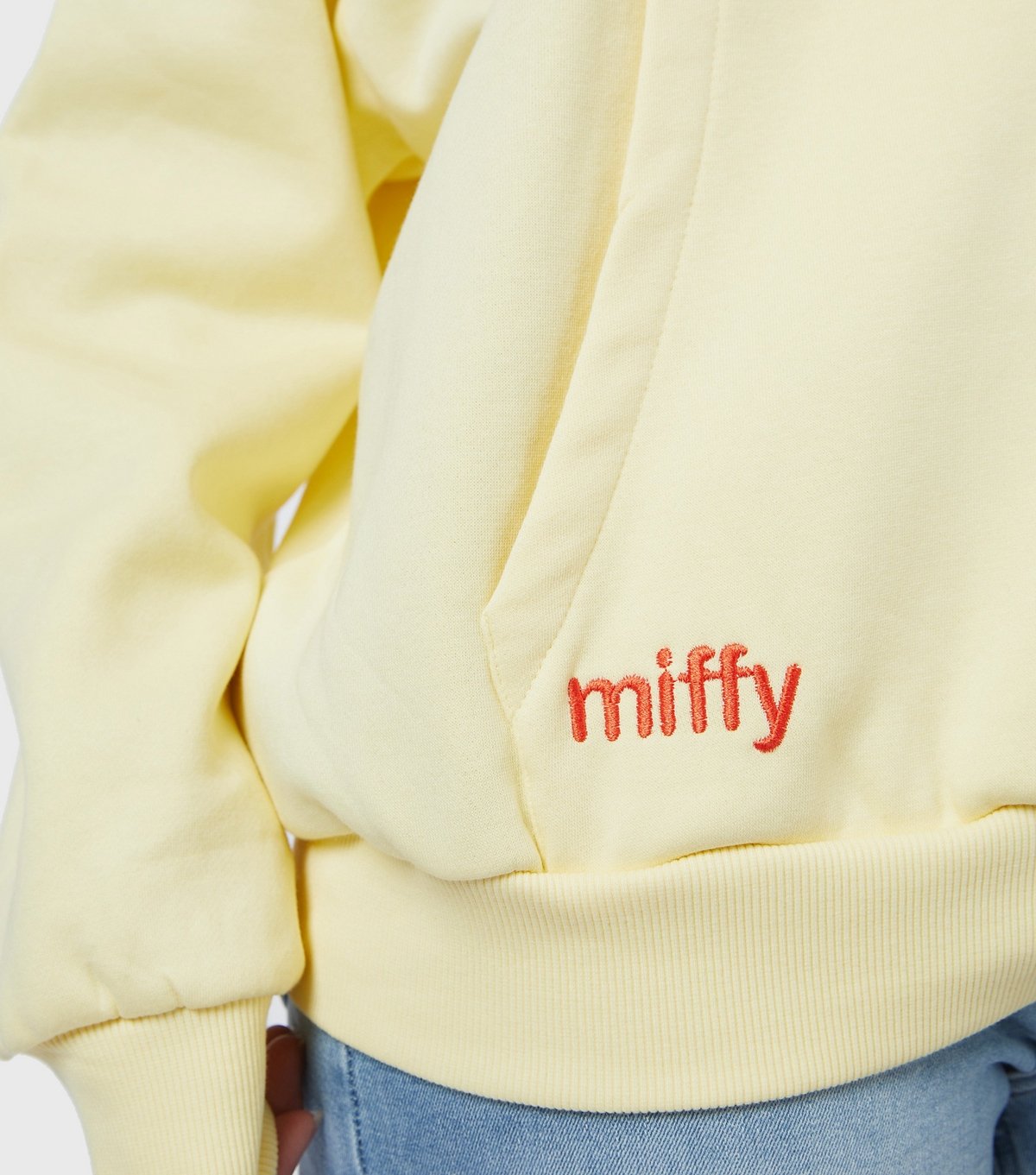 Skinnydip Women's Light Yellow Miffy Yellow Hoodie Skinnydip New Look - 4