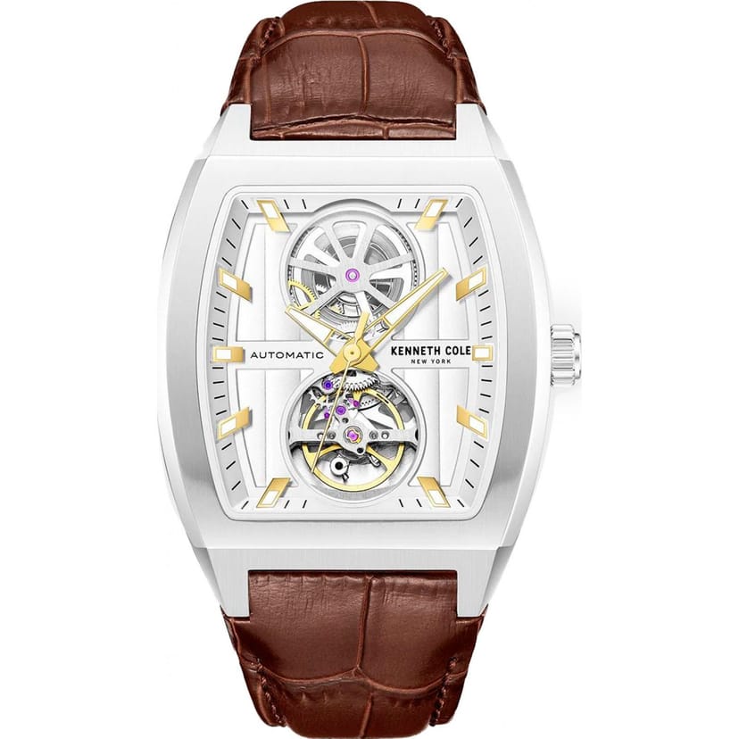 Kenneth Cole Kenneth Cole Men's KCWGX0058801 40mm Automatic Watch in Brown - 1