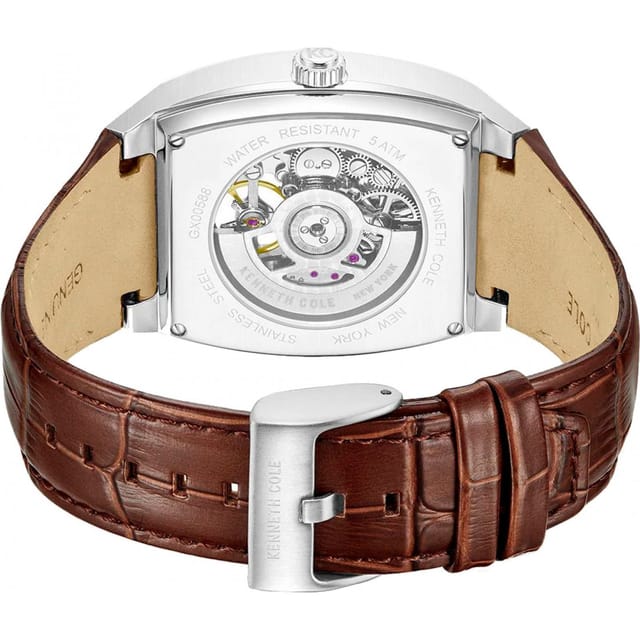 Kenneth Cole Kenneth Cole Men's KCWGX0058801 40mm Automatic Watch in Brown - 2
