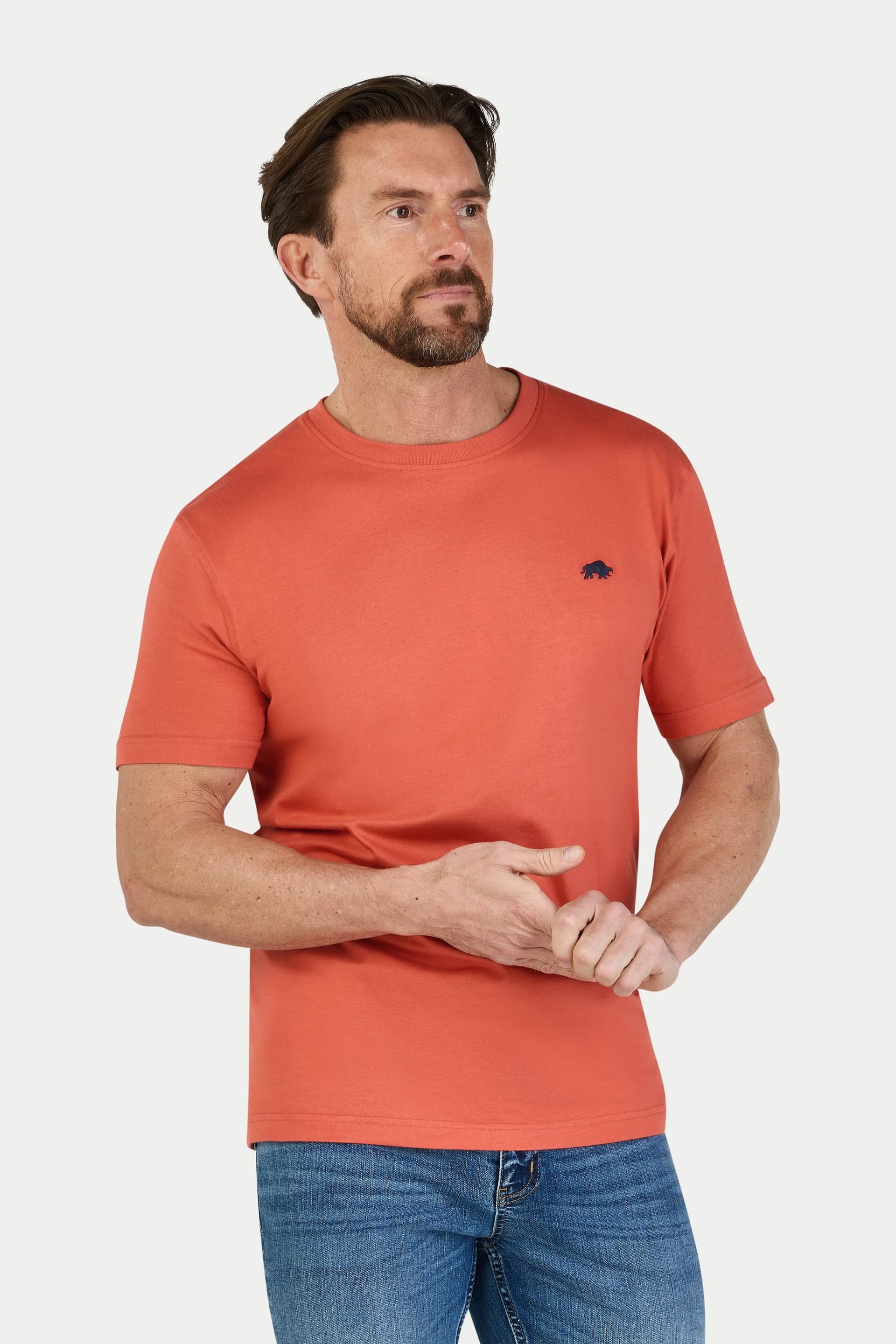 raging bull Raging Bull Men's Classic T-Shirt in Orange