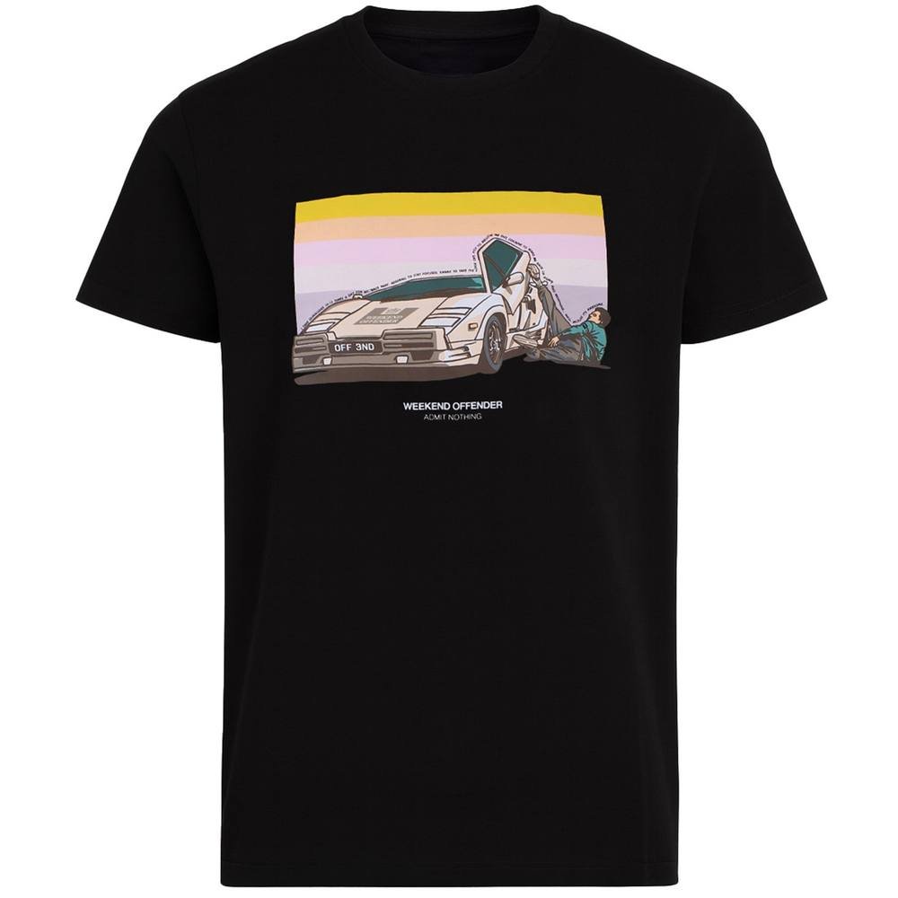 Weekend Offender Weekend Offender Men's Quaaludes Black T-Shirt - 2