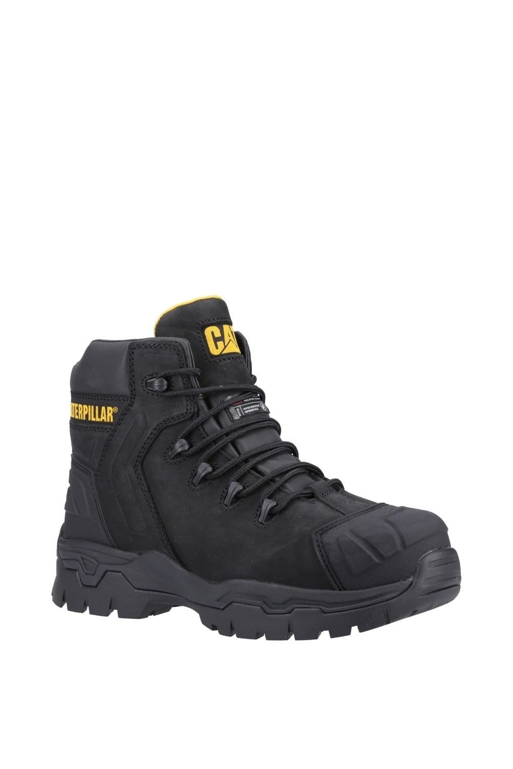 Caterpillar Caterpillar Men's Everett S3 WP Safety Boot in Black - 1