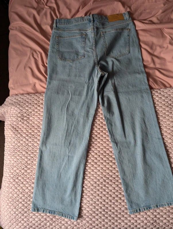 ASOS ASOS loose fit jeans size 16 light denim