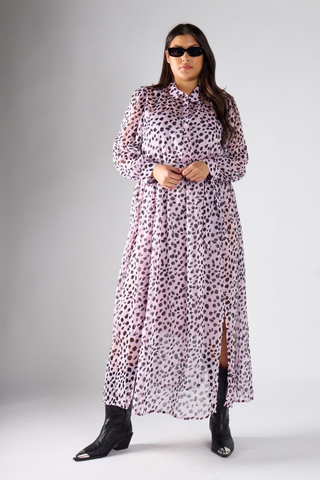 Shnoo Shnoo Women's Print Shirt Dress