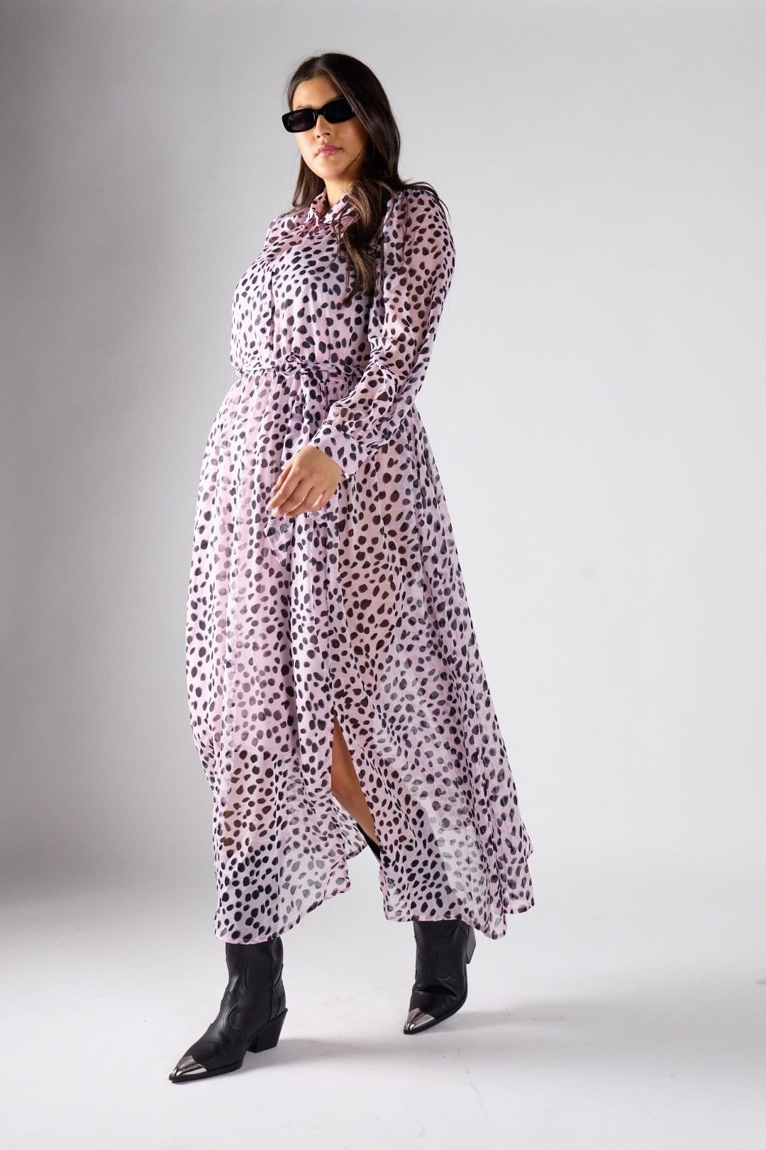 Shnoo Shnoo Women's Print Shirt Dress - 4
