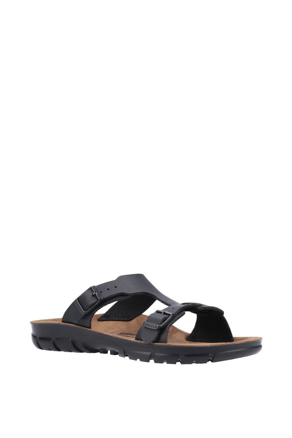 Birkenstock Occupational Birkenstock Occupational Black Leather Sandals