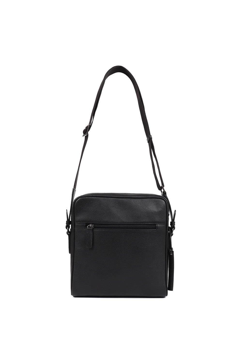 Jones Bootmaker Jones Bootmaker Black Leather Shoulder Bag
