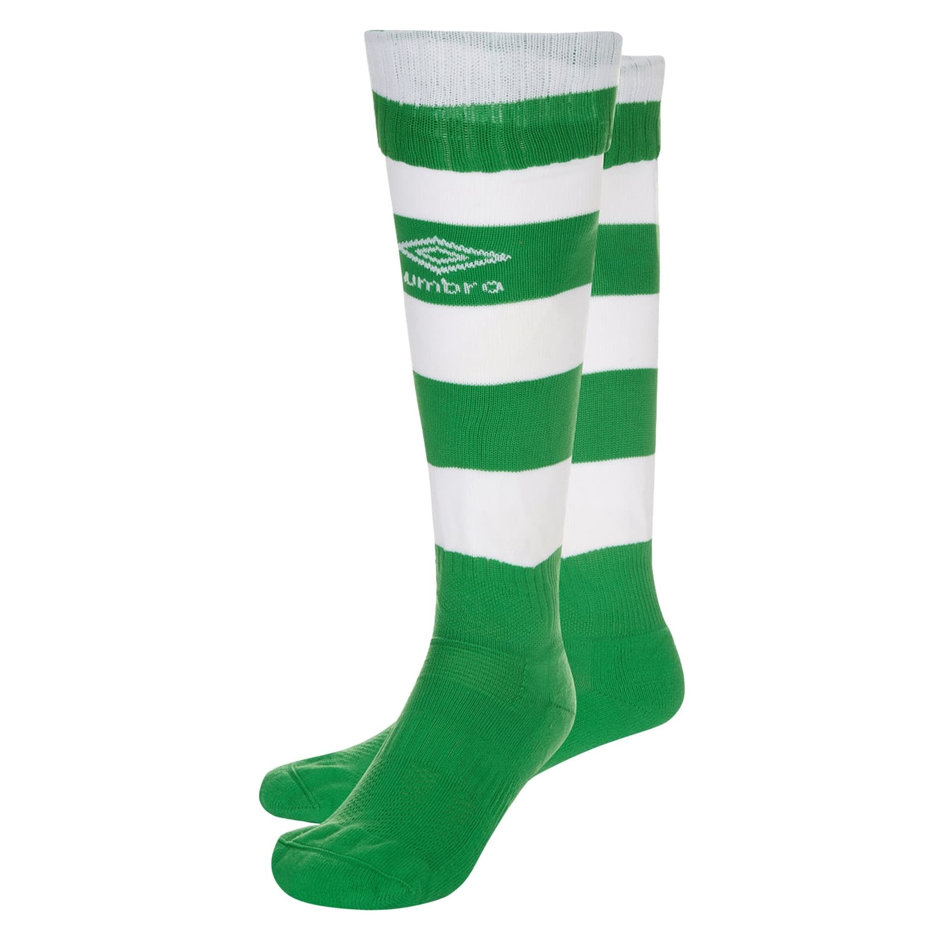 Umbro Umbro Men's Hoop Stripe Socks in Bottle Green