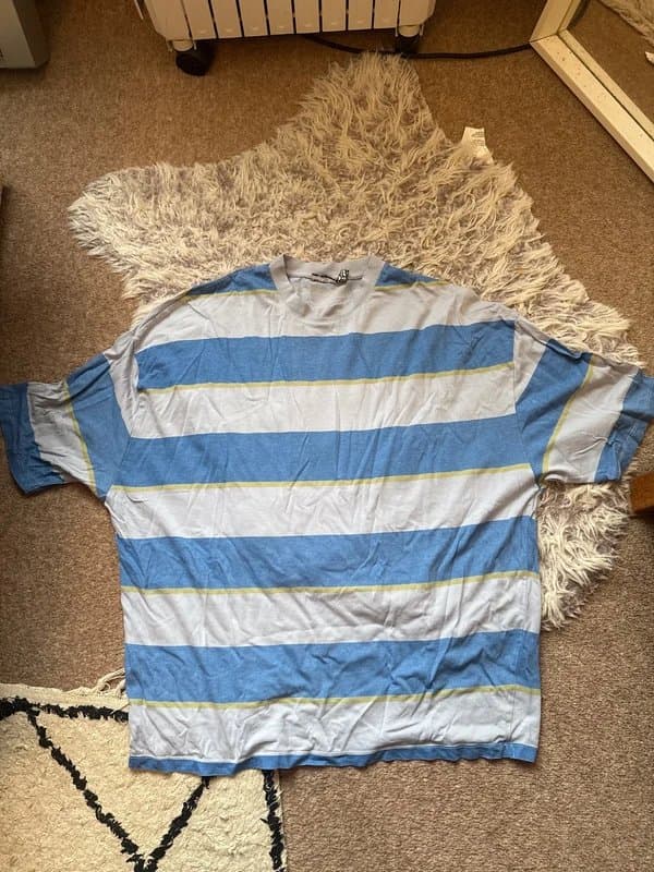 ASOS Design Asos striped blue top