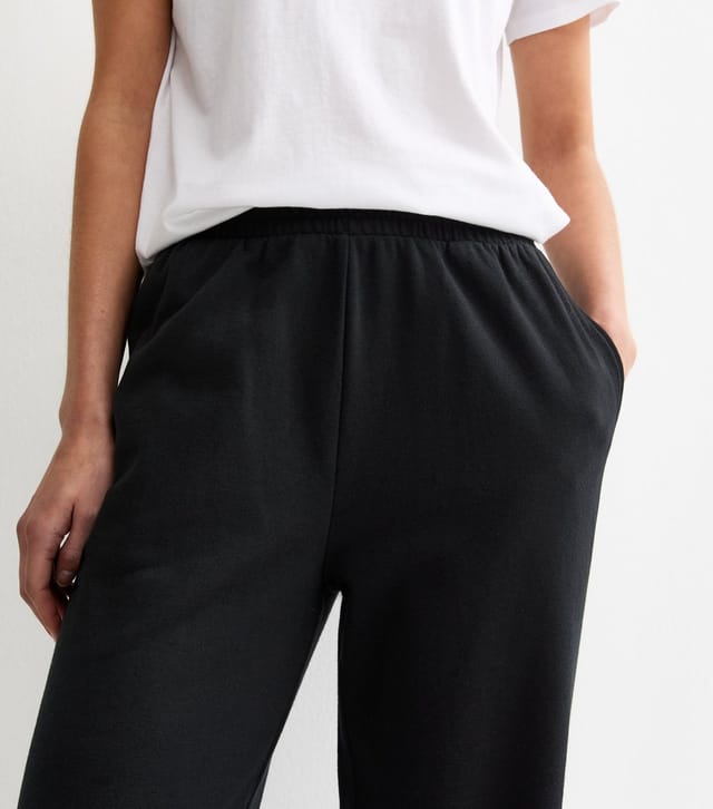 New Look Women's Tall Black Wide Leg Joggers New Look - 2