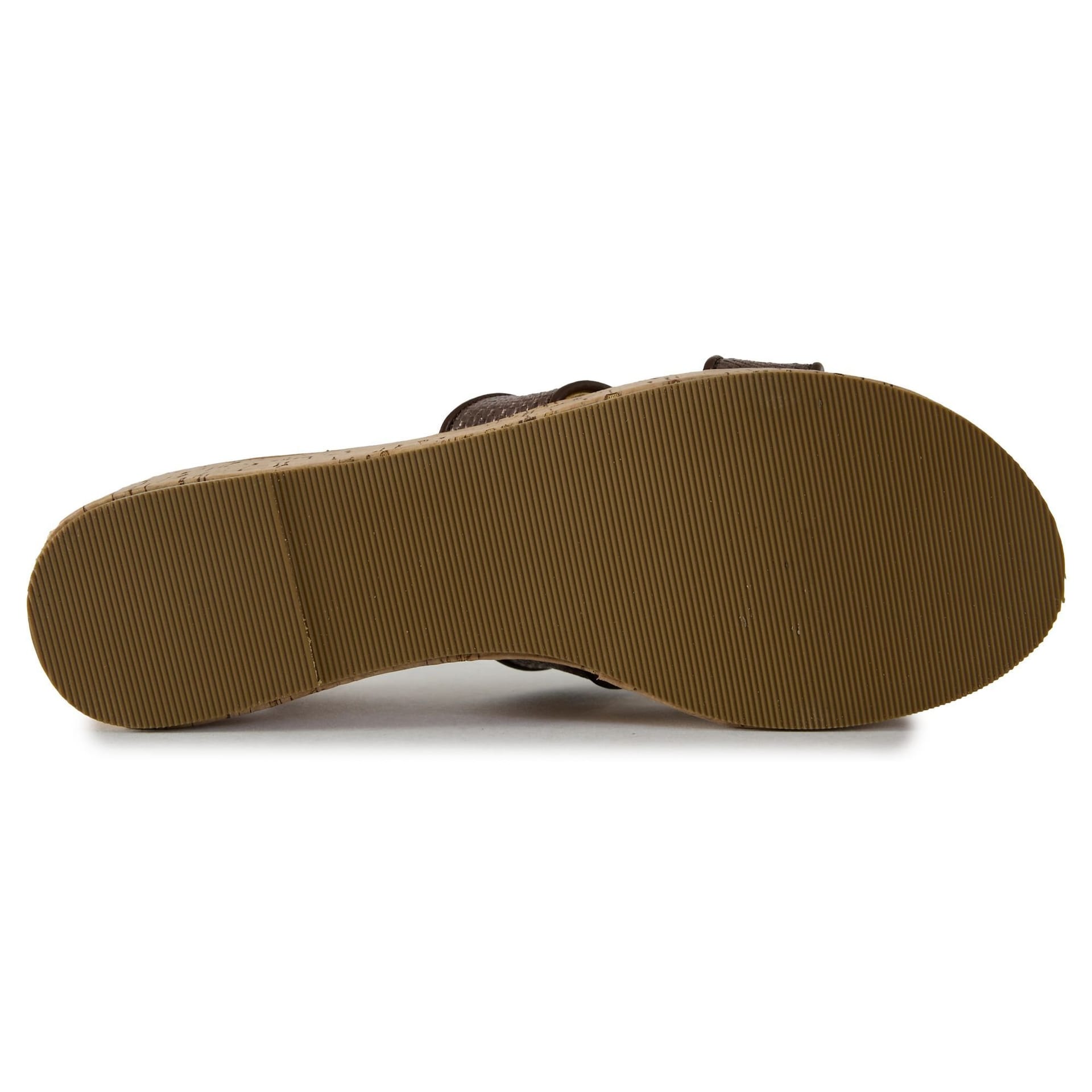 SOLESISTER SOLESISTER Women's October Wedge Platform Sandals in Brown - 4