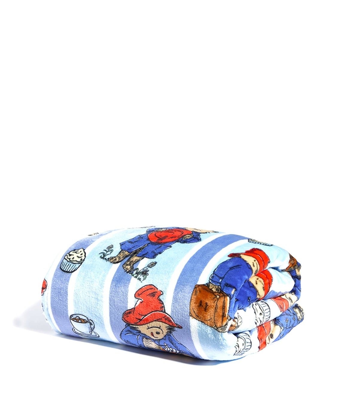 Skinnydip Women's Light Blue Striped Paddington Bear Print Blanket Skinnydip New Look