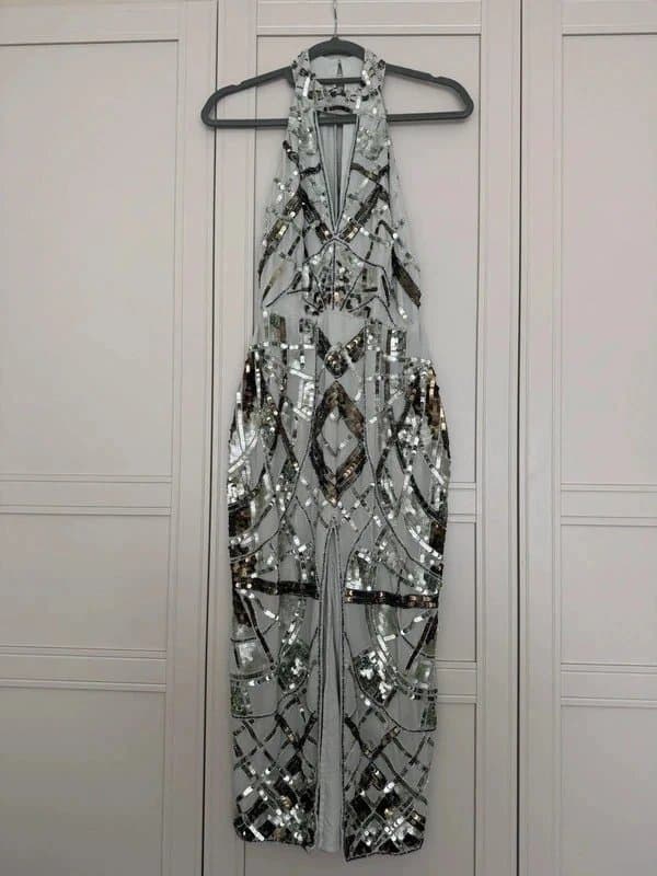 ASOS Design ASOS design sequin embellished midi dress