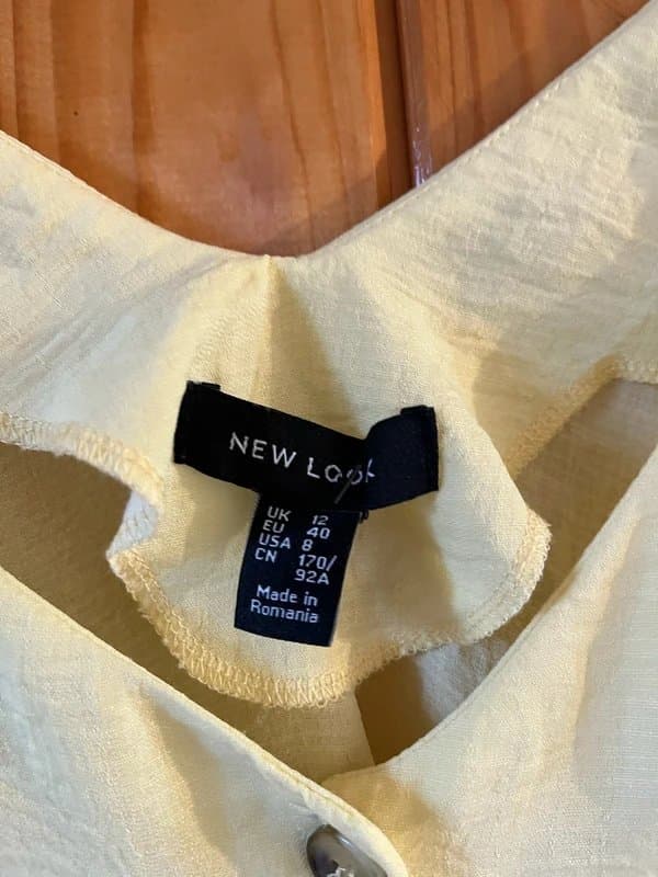 New Look Yellow Cami