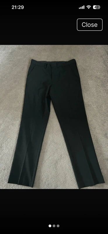 ASOS Black Stretch Trousers