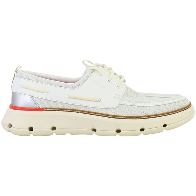 Cole Haan Cole Haan Men's ZERØGRAND Regatta White Boat Shoes - 2