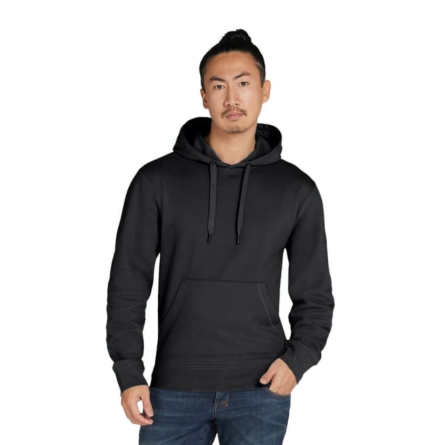 SG SG Men's Signature Tagless Hoodie in True Black - 2