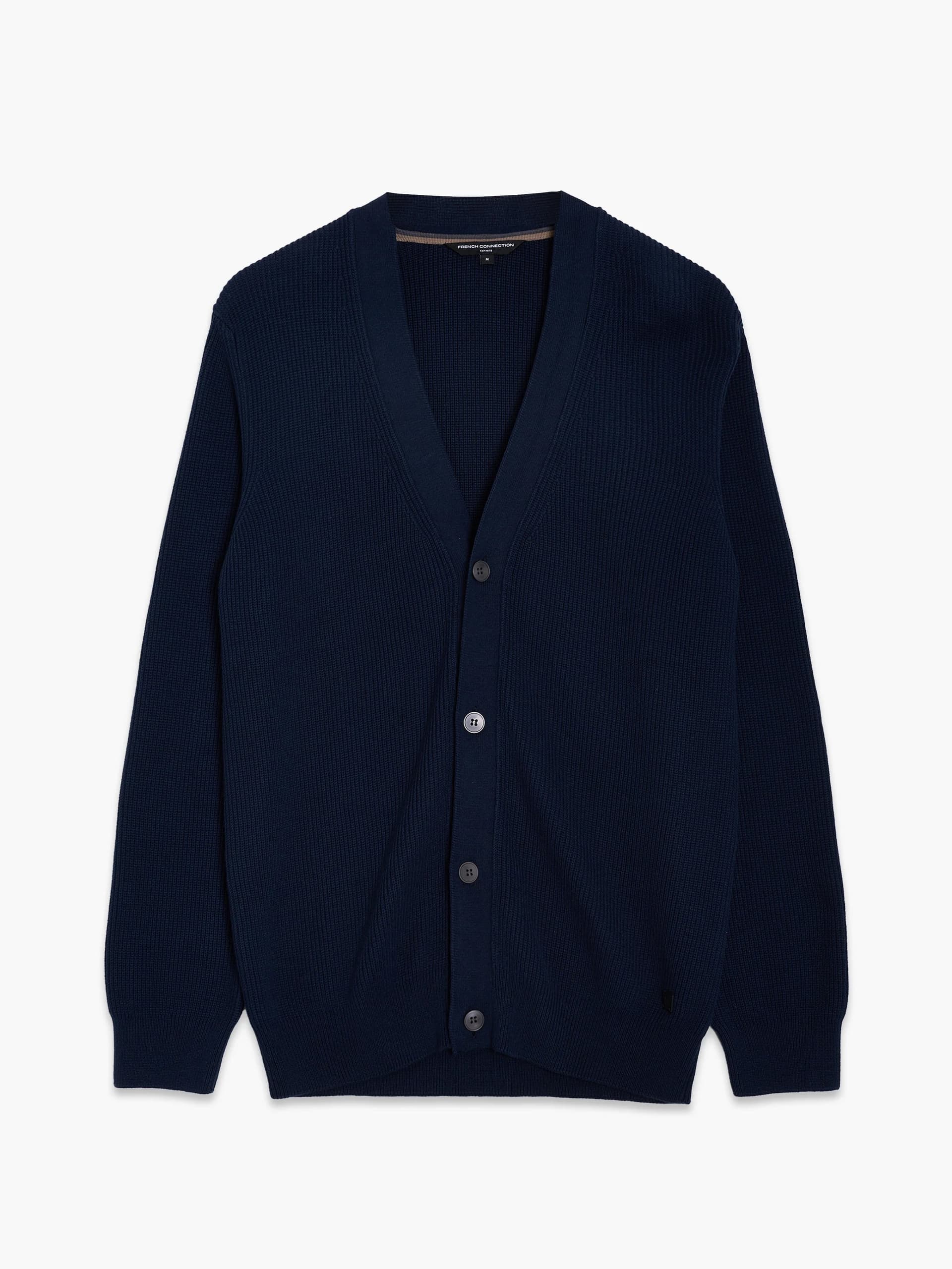 French Connection Knit Cardigan Navy Blue