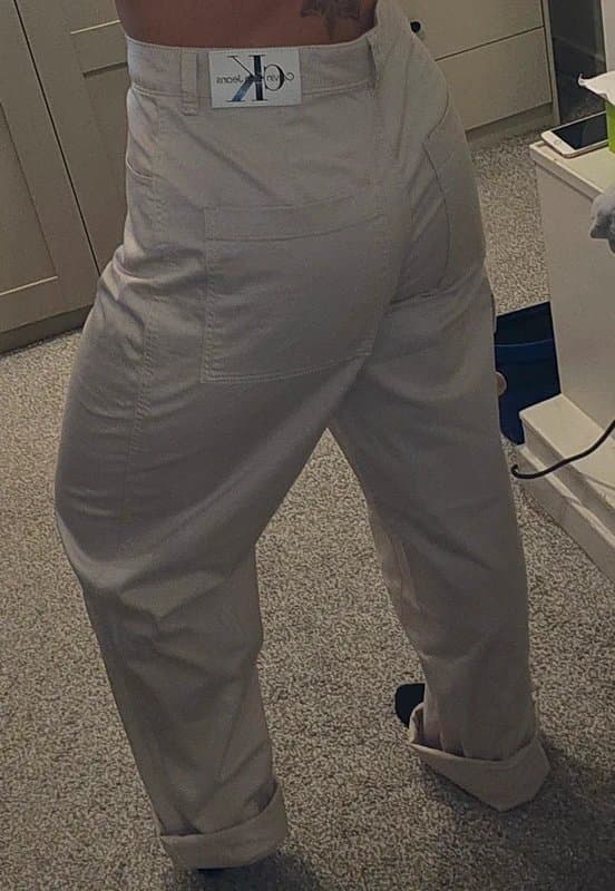Calvin Klein Calvin klein Cream trousers