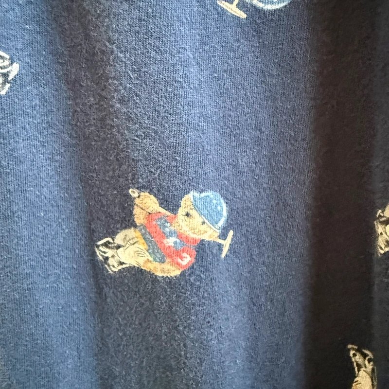 Ralph Lauren Ralph Lauren Skiing Polo Bear PJ Pants Mens Blue Size Small - 1