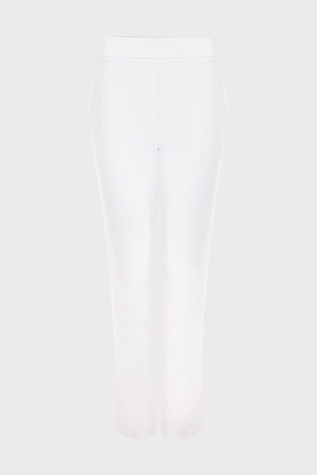 Hobbs London Hobbs London Women's Giselle Capri Cropped Trousers in White - 2