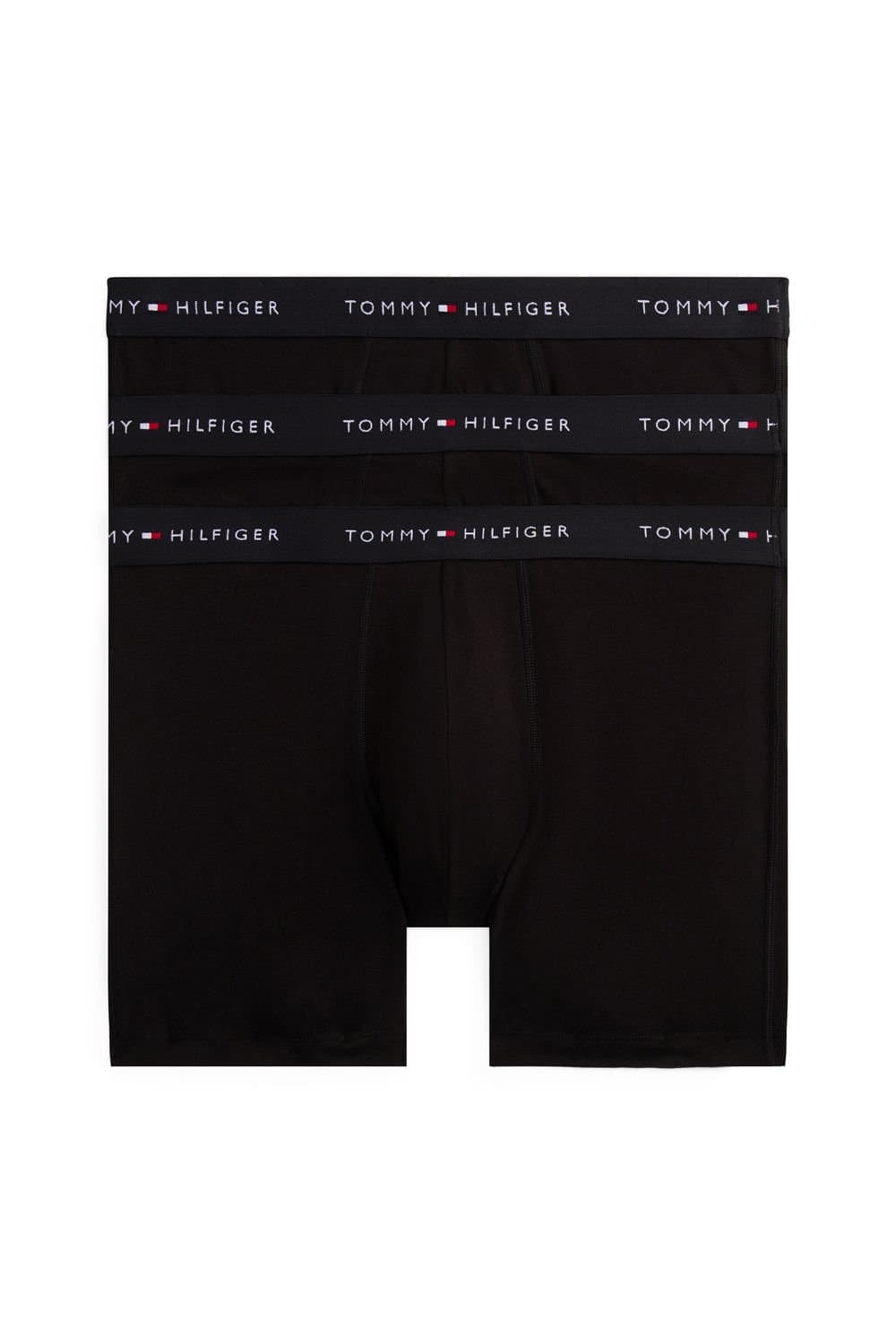 Tommy Hilfiger Tommy Hilfiger Men's Signature 3P Boxer Brief Black Waistband