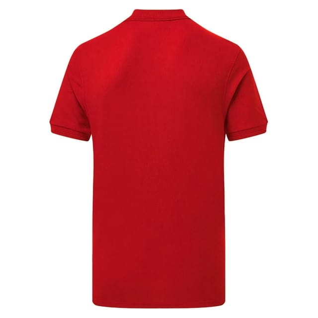 SG SG Men's Polycotton Short Sleeve Polo Shirt in Red - 2